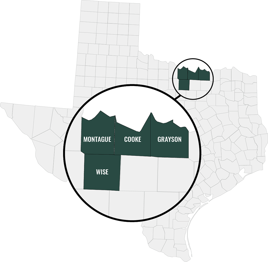 Eagle Fuel's Propane Service Area